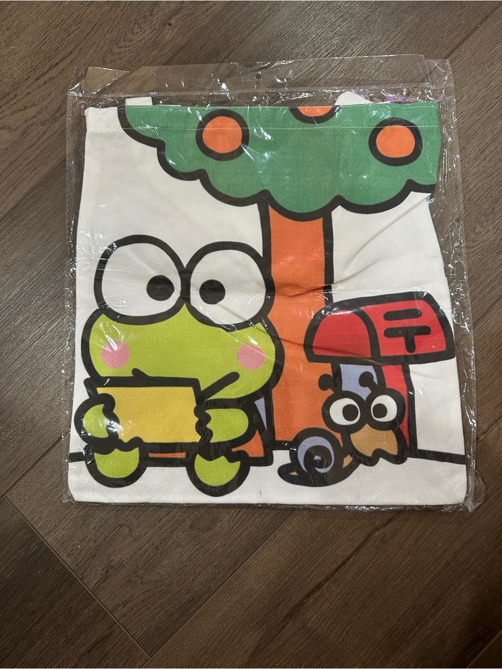 Kerroppi Double Sided Different Illustrations Canvas Tote Bag